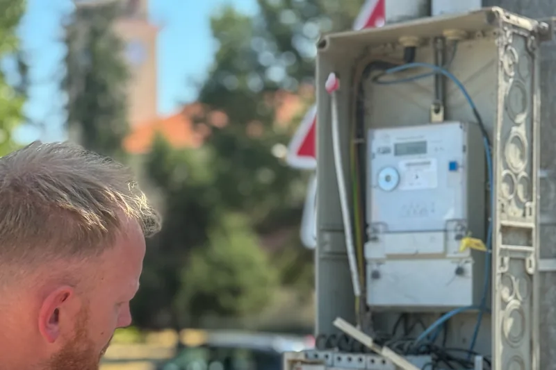 Kontrola rozvaděče na místě